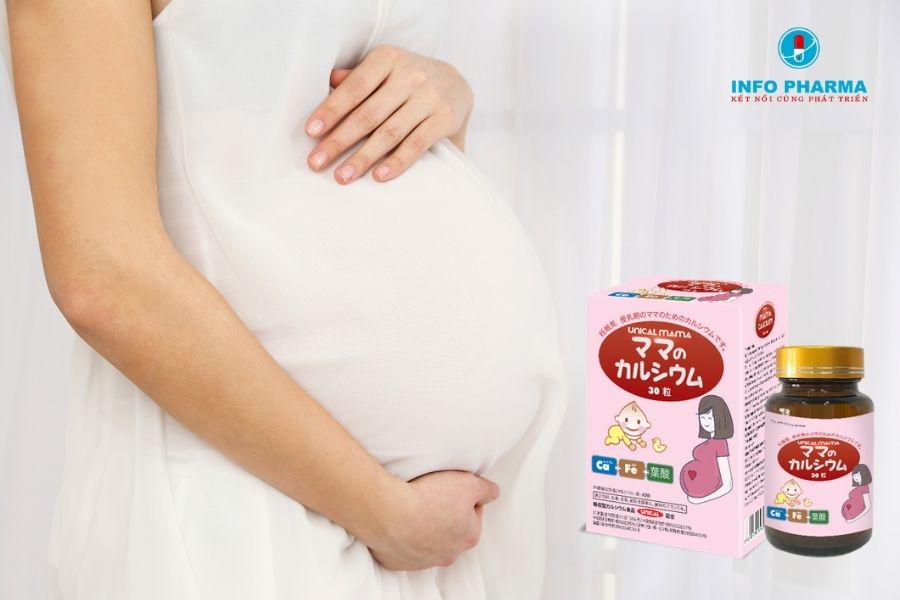 Unical Mama, thiết kế vượt trội, giải pháp bổ sung canxi hoàn hảo cho mẹ bầu